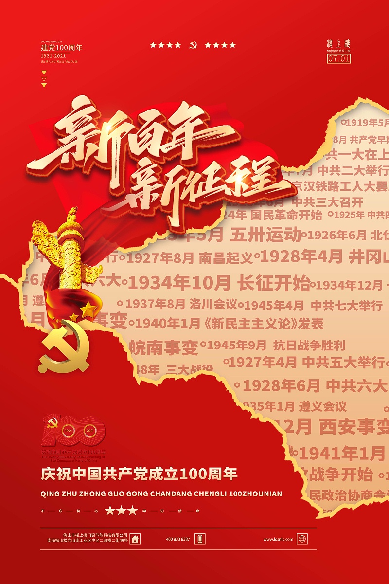 樓上樓|不忘初心,砥礪前行,慶祝建黨100周年！